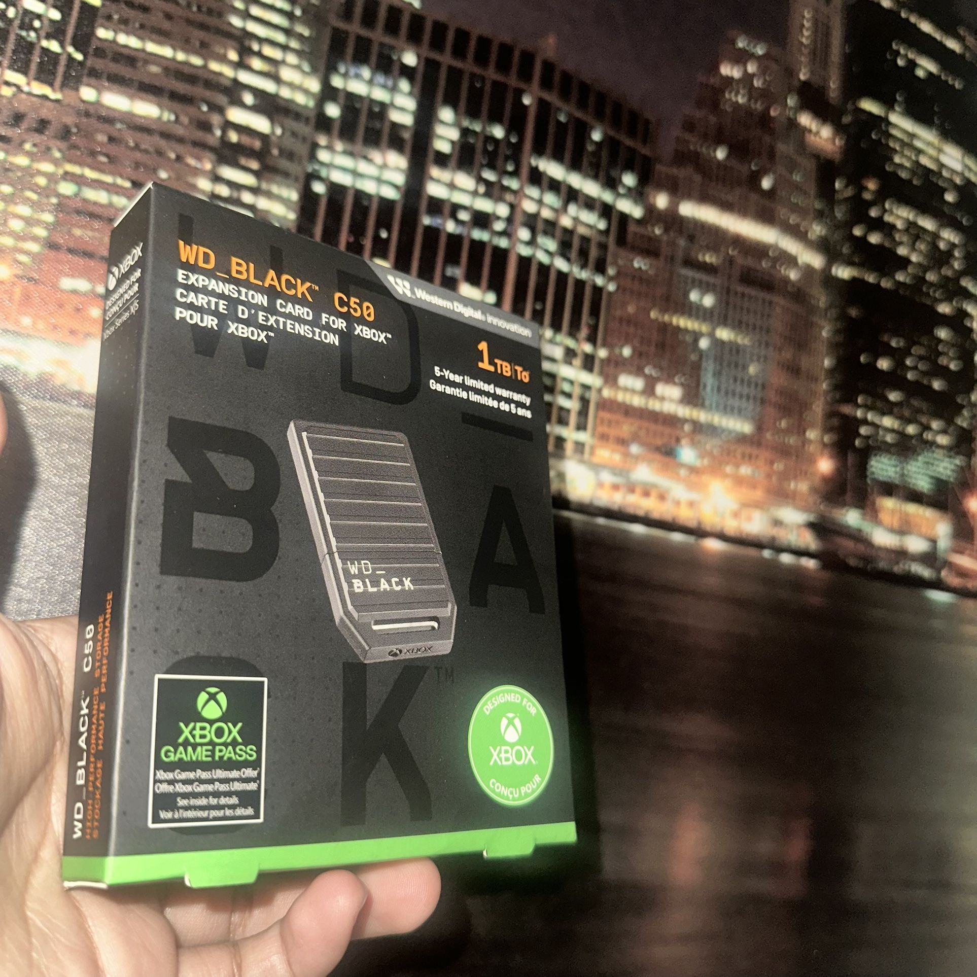 Official Xbox Wd Black Ssd New Sealed