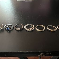 Rings - 7 Total 