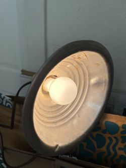 Two good working lamps-one is vintage