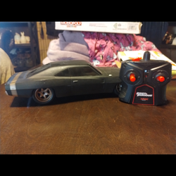 Jada Toys Fast & Furious Dom's Dodge Charger R/C vehicle.