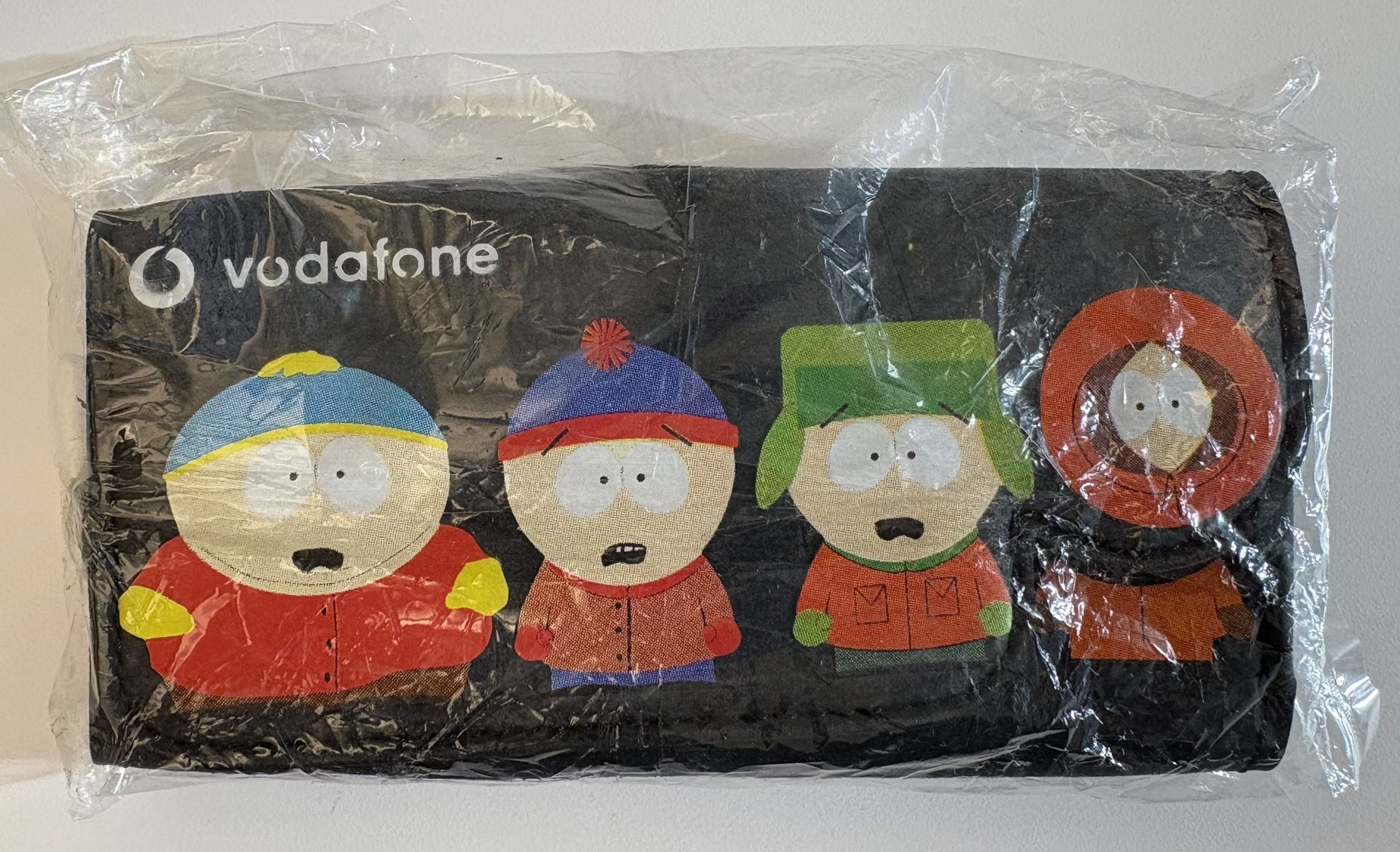 NEW Vintage Vodafone South Park Glasses Case Pouch