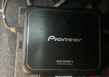 Pioneer DX871 amplifier