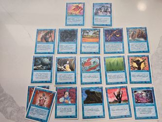 MTG Magic: The Gathering Card Lot - Includes Mishra's Factory, Didgeridoo, Spirit of the Night