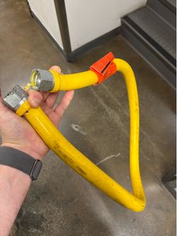 Gas connection hose