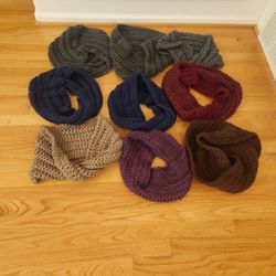 NEW! Infinity Neck Scarf  $2. Each Warm Accessories Christmas Gift