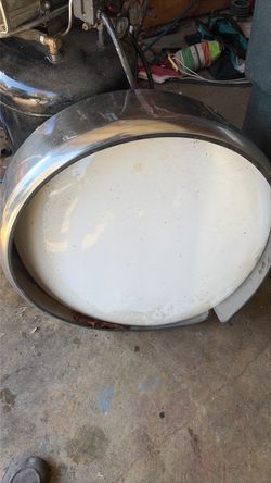 Large Stainless Steel spared cover