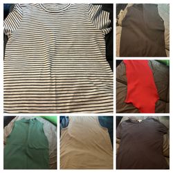 Women’s Simple Tops Sz Large
