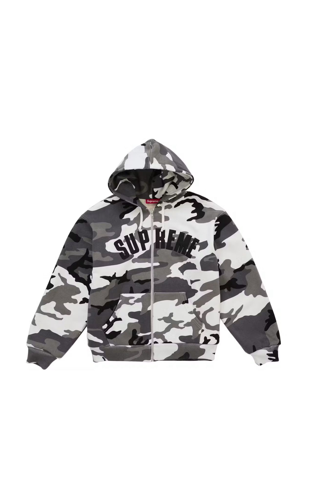 Supreme Arc Thermal Lined Zip Up Hooded Sweater