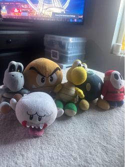 Super Mario Plush bowser minions
