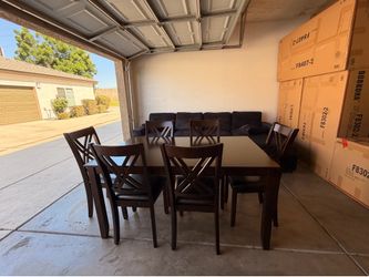 Dining Table Set 6 Chairs