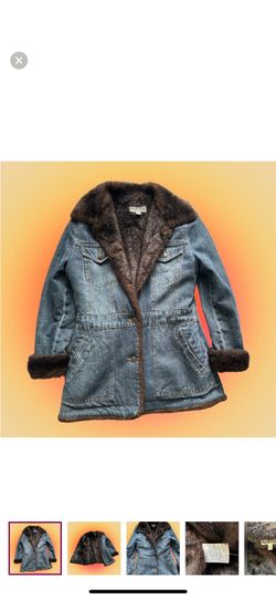 Fur Denim Jacket 