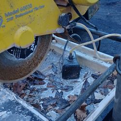 15 AMP TILE SAW WITH STAND $ 235