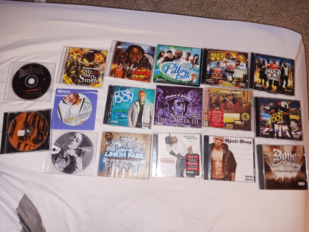 Rap and R&B Cds