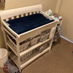 Diaper Changing Table With Mattress $45 OBO