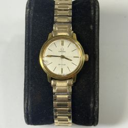 Vintage Omega De Ville 515.007 Women’s Cal 620 17J Gold-Tone Mechanical Watch