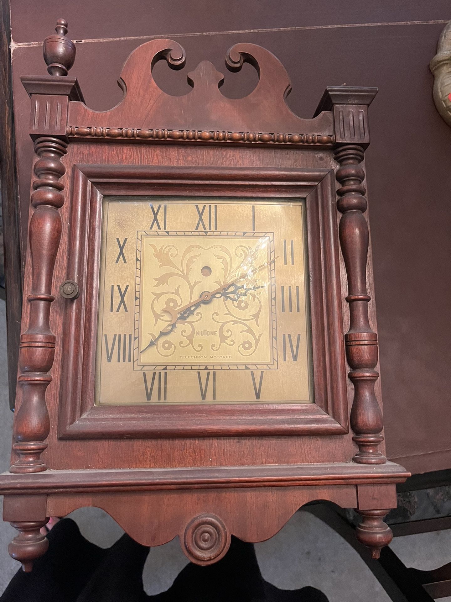 Vintage NuTone Clock With Chimes
