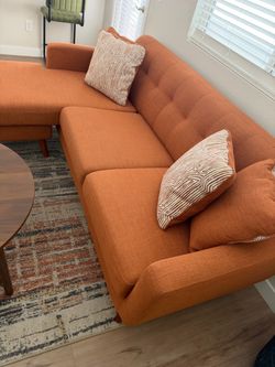 Orange Sofa