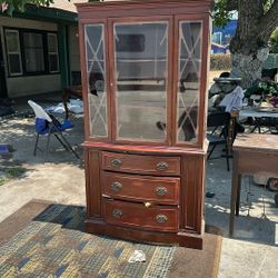 wood cabinet (antique)