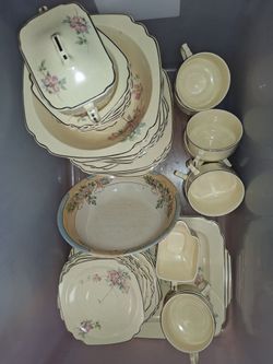 Homer Laughlin 1937 China Collection  B37N8 Feb. 1937