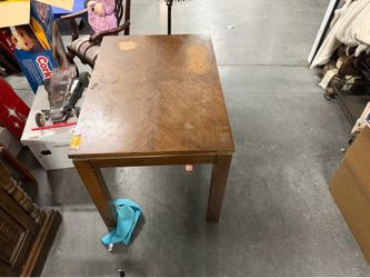 Small wood table / nightstand $5