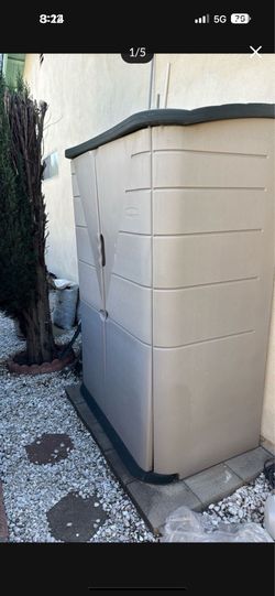 Rubbermaid vertical storage shed..77x53x31”…$270