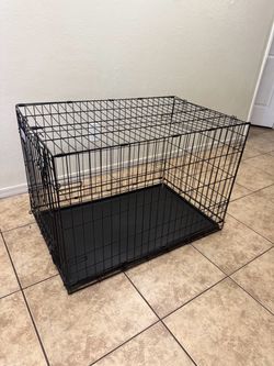MidWest iCrate 1536 Pet Containment Dog Cage Crate with Door Foldable with Tray