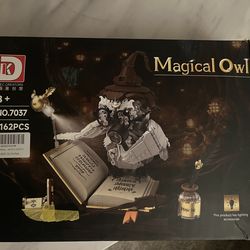 magical owl figurine