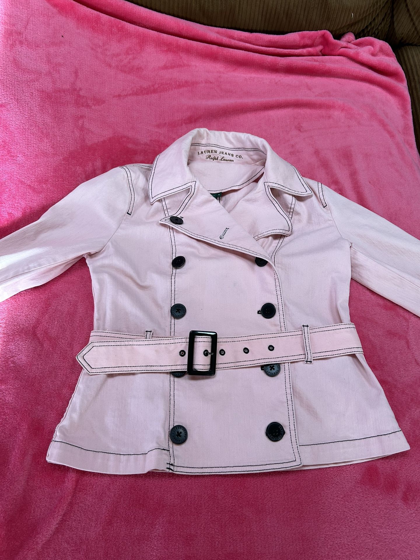 Jacket Ralph Lauren jacket pink Size medium $20