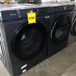 set samsung washer dryer bespoke and 