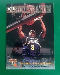 Shareef Abdur-Rahim COLLEGE Basketball Cards (Rookie)