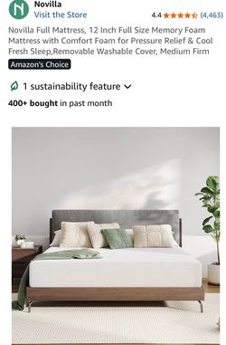 Full bed and frame
