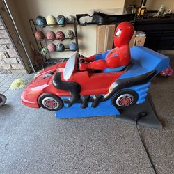 Spidey Kids Ride Coin Operated Or Switch Operated Everything Works