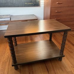 Mid century table 23 x 17 inch
