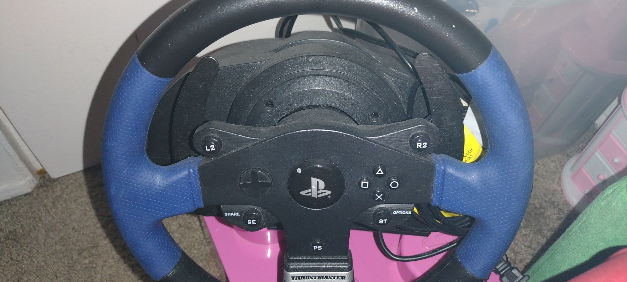 Thrustmaster T150 Steering Wheel And Pedal Set PS4 And PS5 for Sale in