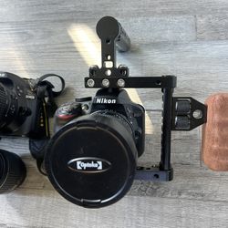 Nikon D3300 W/ Opteka 6.5mm Fisheye