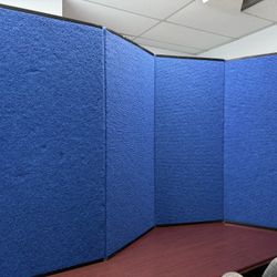 Jensen 4-Panel Tabletop Display Presentation Board