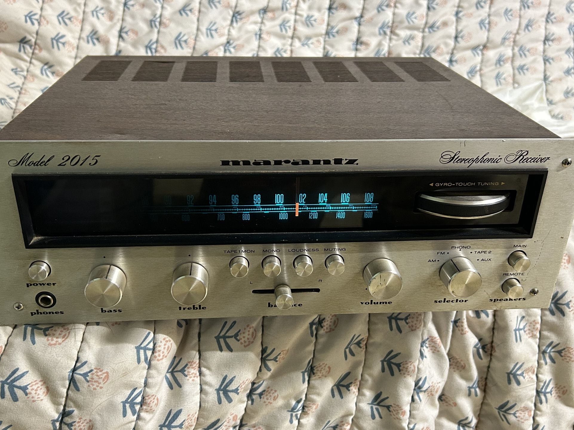 marantz model 2015