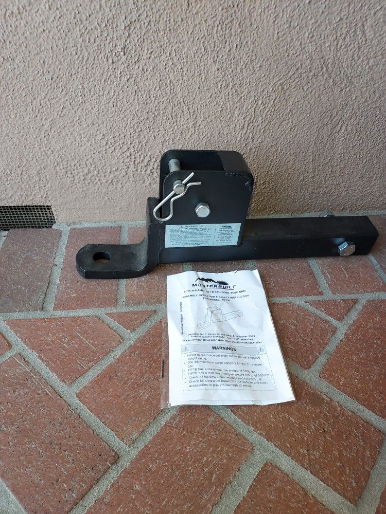 Masterbuilt Hitch Haul HFTB Folding Towbar (CARRIER NOT INCLUDED)