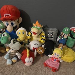 Mario Character Stuffed Animals