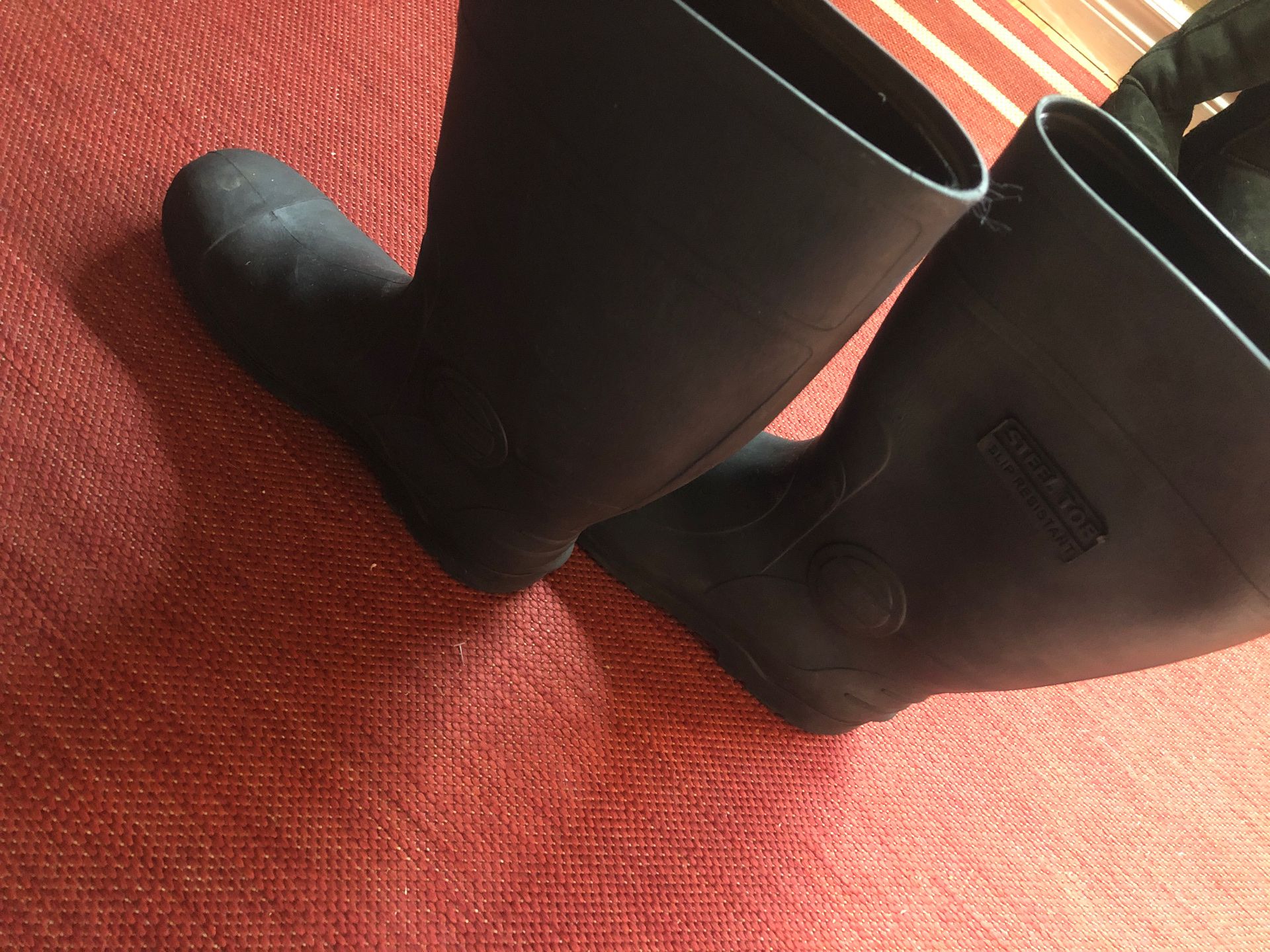 Steel Toe Rain Boots Sz 11