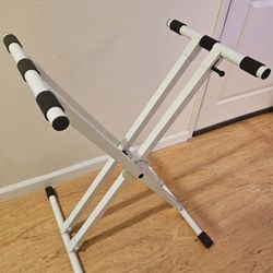 Proline PL4KD – Double Braced Keyboard Stand -   in White