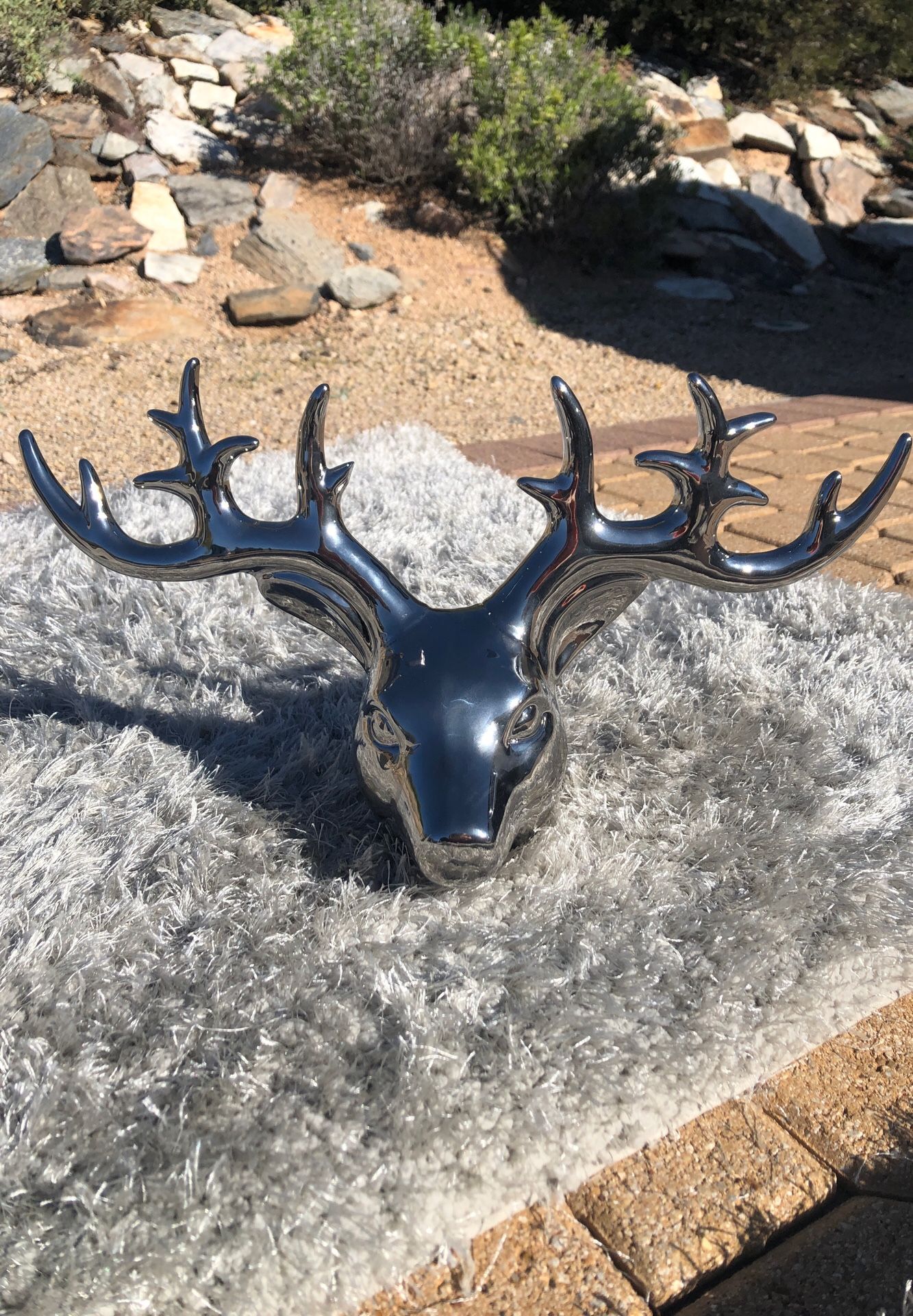 Silver Deer Head for Sale in Scottsdale, AZ OfferUp