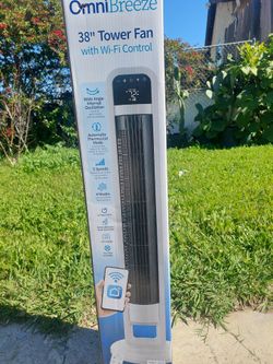 New fan with control and 5 speed