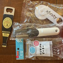 Beer Opener, Pizza Cutter, Peelers 