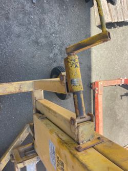 Holister marine outdrive cart