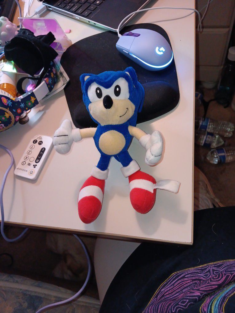 Sonic The Hedgehog Plush Sonic Underground Sega 2000
Denny's kid's meal toy