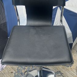Sleek Adjustable Bar Stool