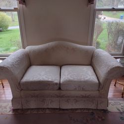 Traditional loveseat