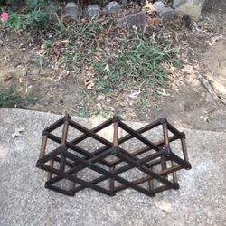 Collapsible wine rack