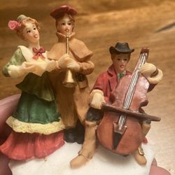 Christmas Village Trio Musicians 